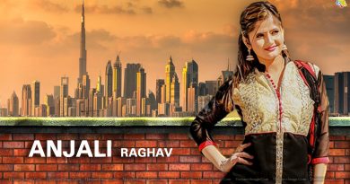 Anjali Raghav Black Suit HD Wallpaper